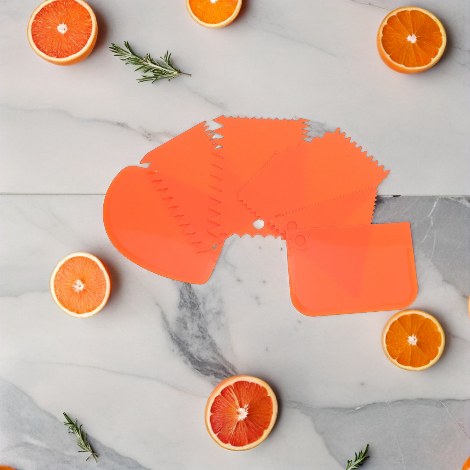 Fondant Smoother Set - Conjunto de 6 Espátulas para Bolo