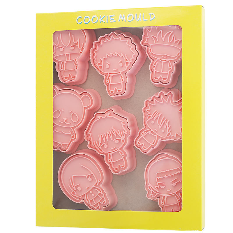 Kitchen Baking Items - Conjunto de 8 Cortadores de Biscoito