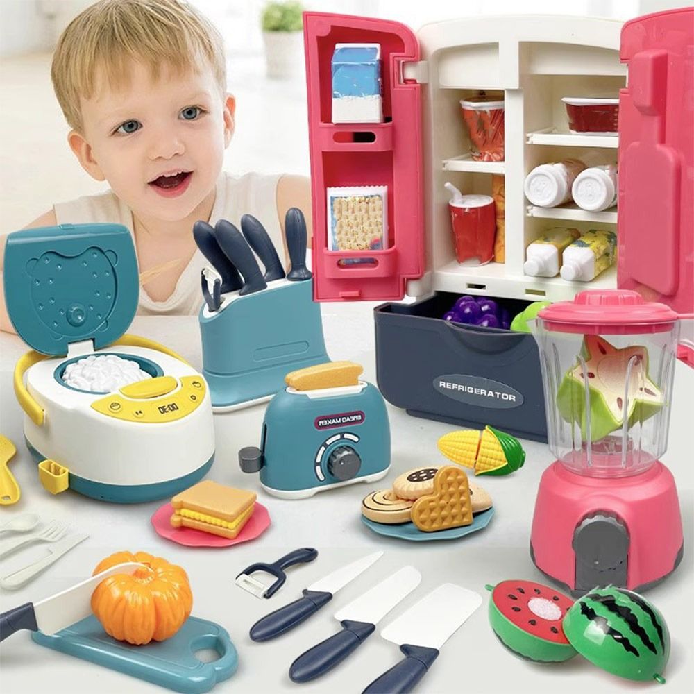 Baking Kitchen Kids - Conjunto de Brinquedos de Cozinha Multicolorido