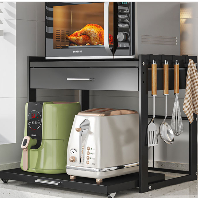 Kitchen Baking Drawer - Prateleira Deslizante Prática, Suporte e Rack