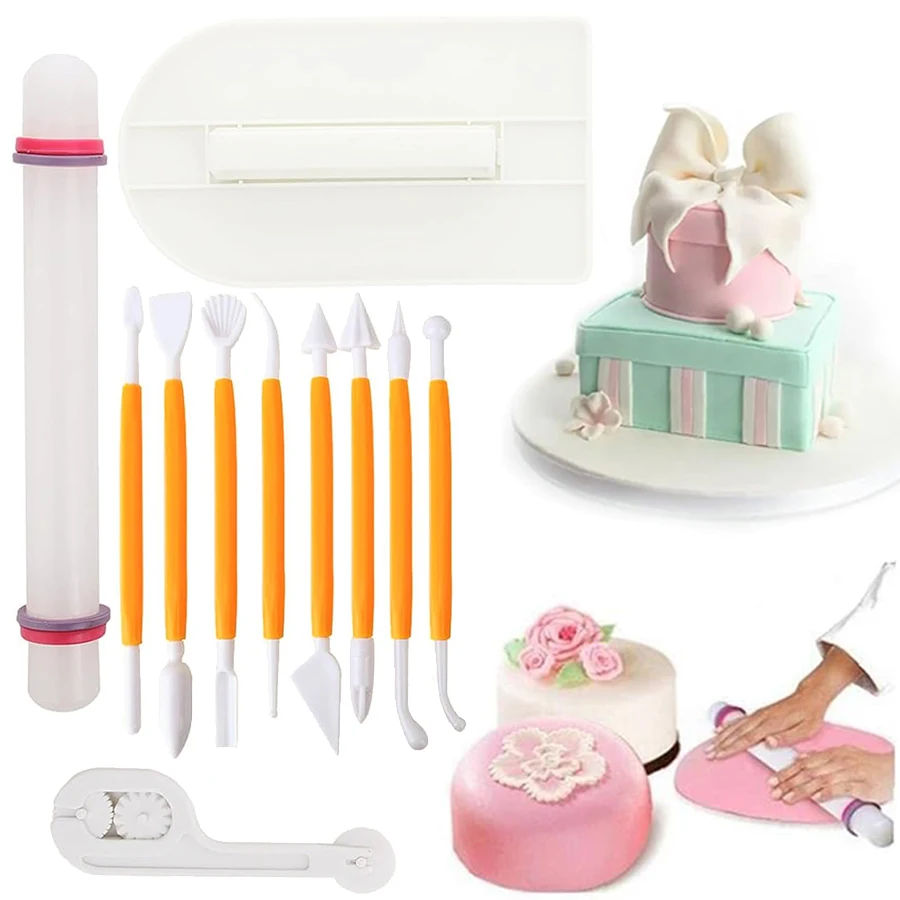 Conjunto de ferramentas para f - Fondant Smoother Set avaliação e preço