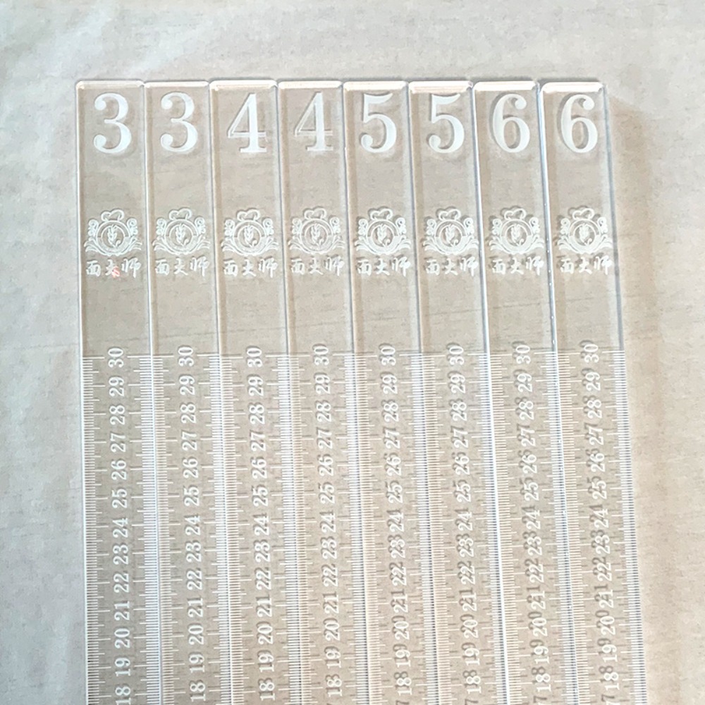 Acrílico Balance Régua para Bi - Fondant Smoother Set avaliação e preço