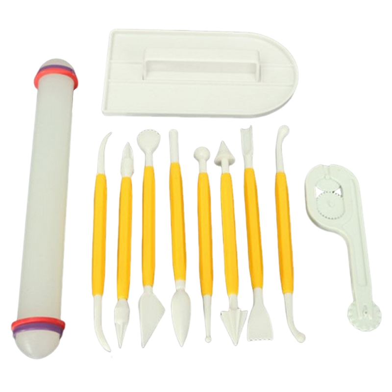 11 pçs/set ferramentas de cozi - Fondant Smoother Set avaliação e preço