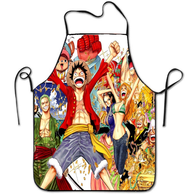 Avental One Piece Luffy Estamp - Kitchen Baking Items avaliação e preço