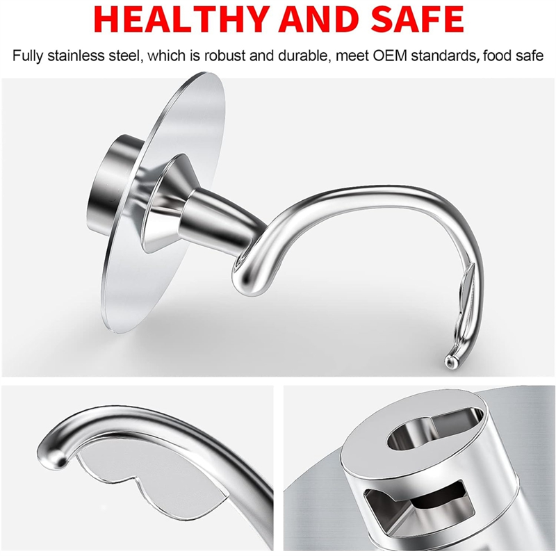 Gancho de massa espiral de aço - Stand Mixer Bowl avaliação e preço