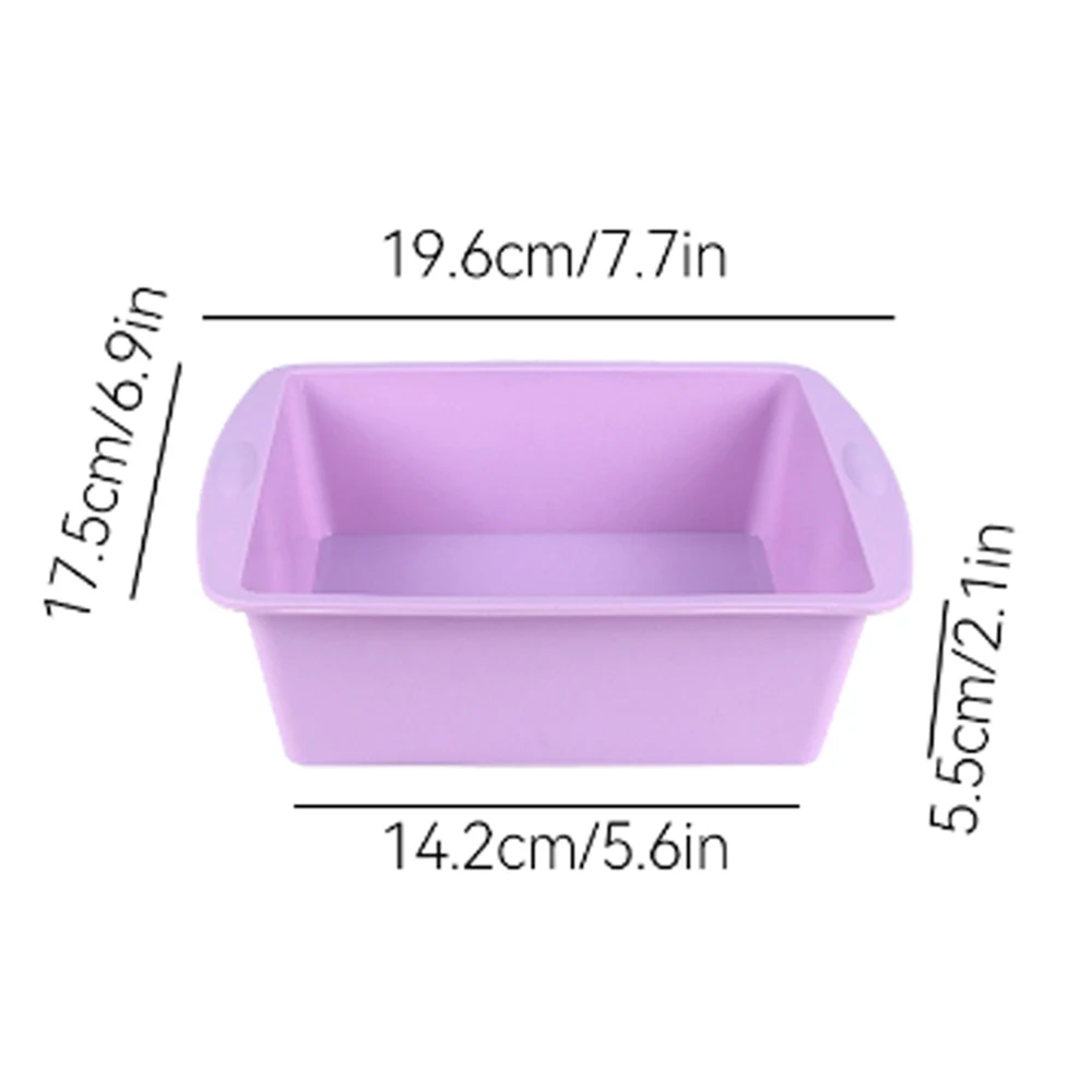 Molde de bolo quadrado de sili - Kitchen Baking Items avaliação e preço