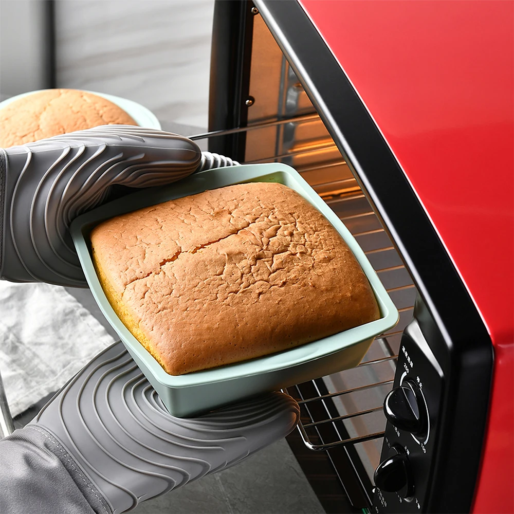 Molde de bolo quadrado de sili - Kitchen Baking Items avaliação e preço