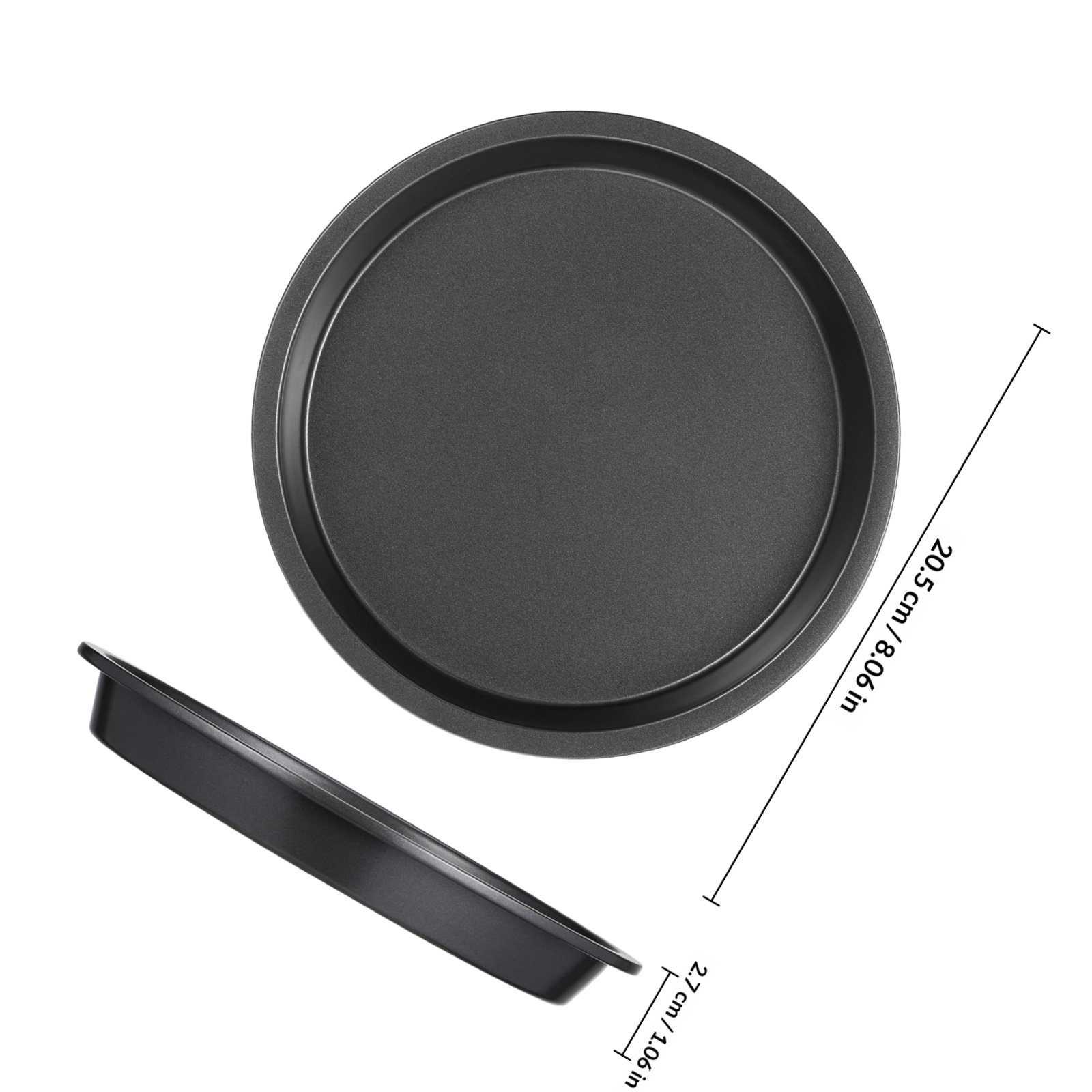 Forma Redonda de Aço Carbono A - Kitchen Baking Trays avaliação e preço