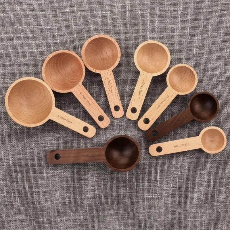 Colher Medidora de Madeira 7.5 - Kitchen Baking Gifts avaliação e preço