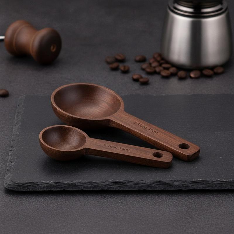 Colher Medidora de Madeira 7.5 - Kitchen Baking Gifts avaliação e preço