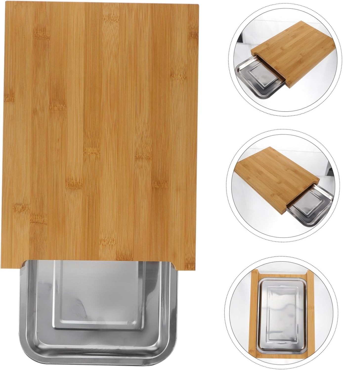 Tábua de corte de bambu, bife  - Kitchen Baking Drawer avaliação e preço