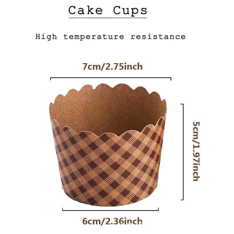 50 unidades/pacote cupcake cop - Kitchen Baking Paper avaliação e preço