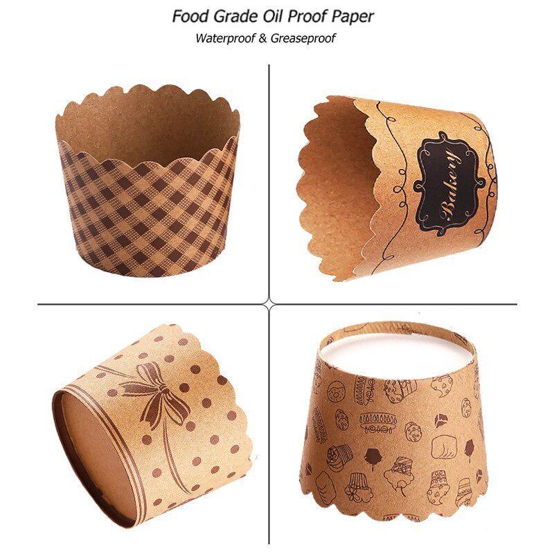 50 unidades/pacote cupcake cop - Kitchen Baking Paper avaliação e preço