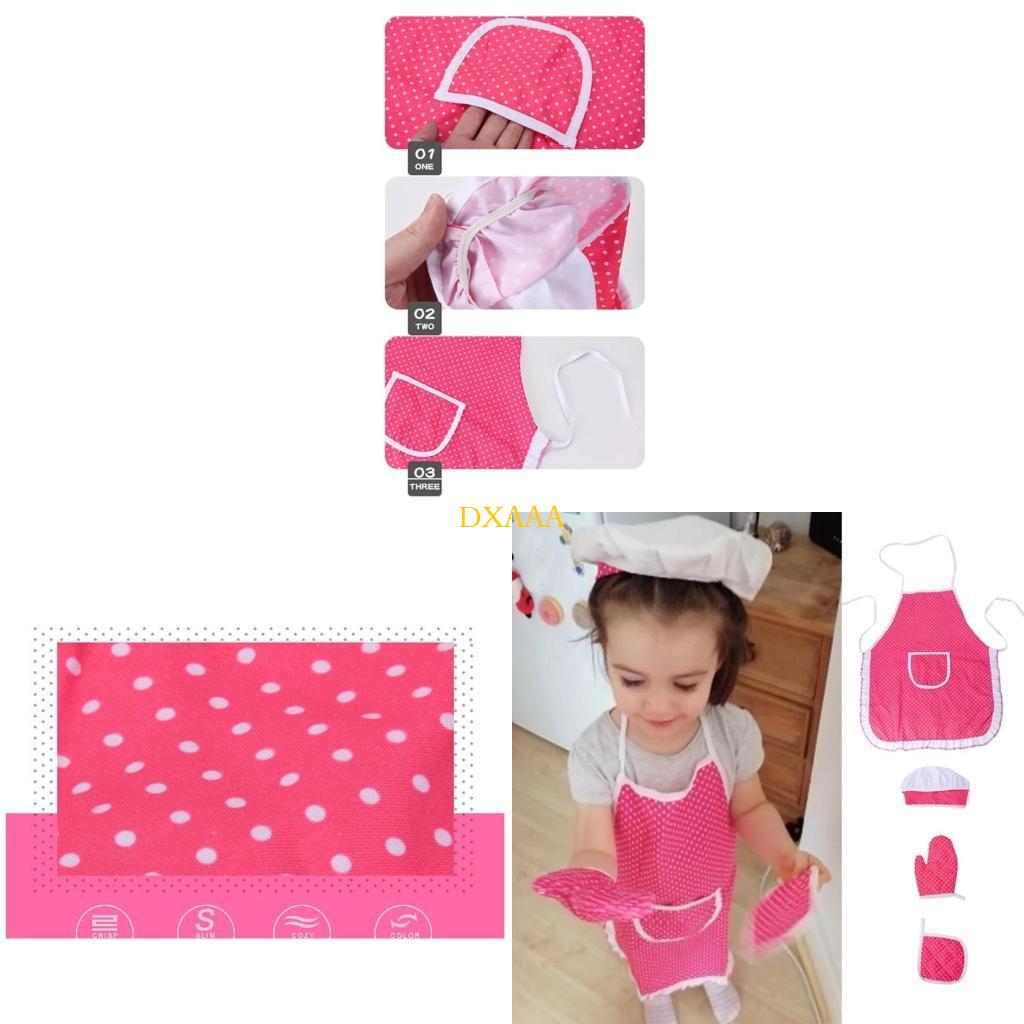 Conjunto figurinos chefs dxaa - Baking Kitchen Kids avaliação e preço