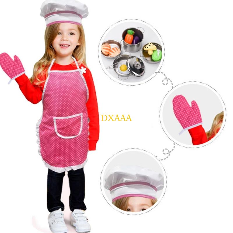 Conjunto figurinos chefs dxaa - Baking Kitchen Kids avaliação e preço
