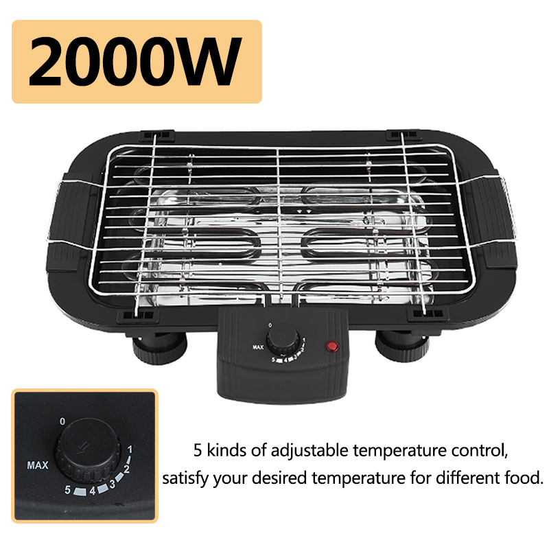 Grelha doméstica sem fumaça, 2 - Kitchen Baking Equipment avaliação e preço