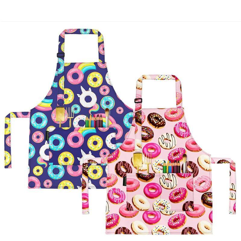 Novo Avental de Poliéster para - Baking Kitchen Kids avaliação e preço