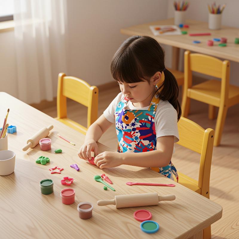 Novo Avental de Poliéster para - Baking Kitchen Kids avaliação e preço