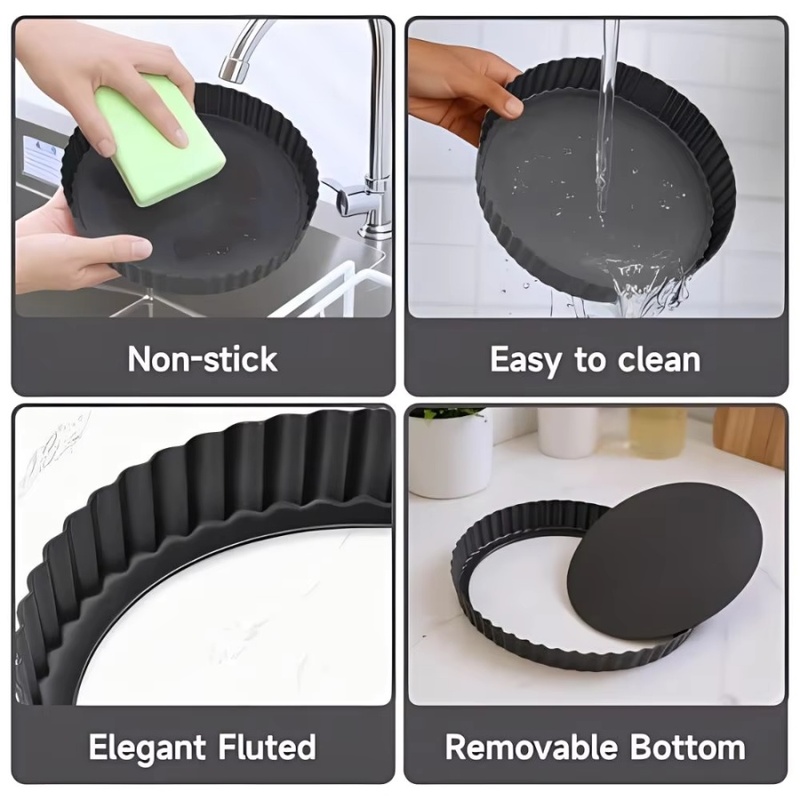 Forma de Tarte Removível com F - Kitchen Baking Trays avaliação e preço